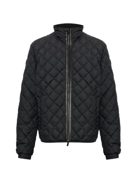 Moncler Delviane reversible diamond-quilted down jacket Black L20911A00098597X2
