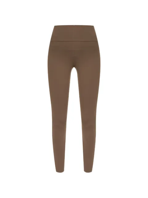 RETHINKIT STUDIOS logo-patch leggings Brown 20815718
