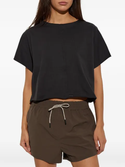 RETHINKIT STUDIOS oversized raw-edge T-shirt Black 20060406