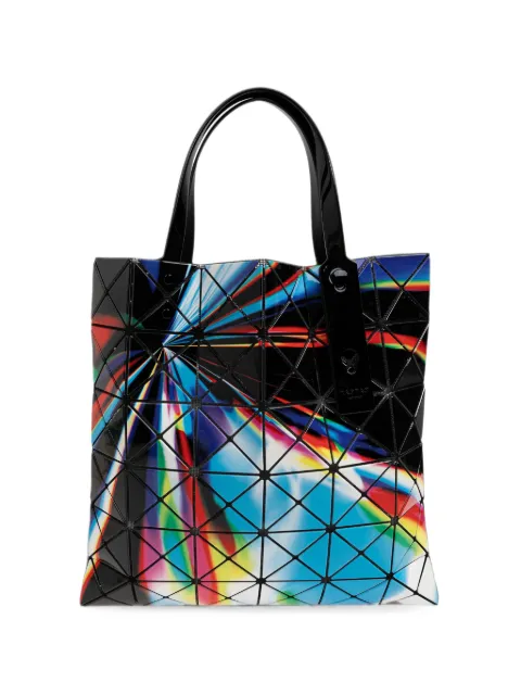 Bao Bao Issey Miyake Warp geometric-panelled tote bag Blue BB68AG803