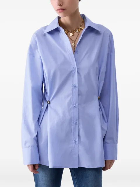 LIU JO poplin shirt Blue WF6267T784A