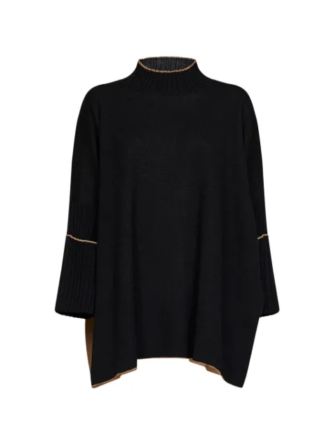 Herno virgin wool tunnel-neck sweater Black ML000069D700709300