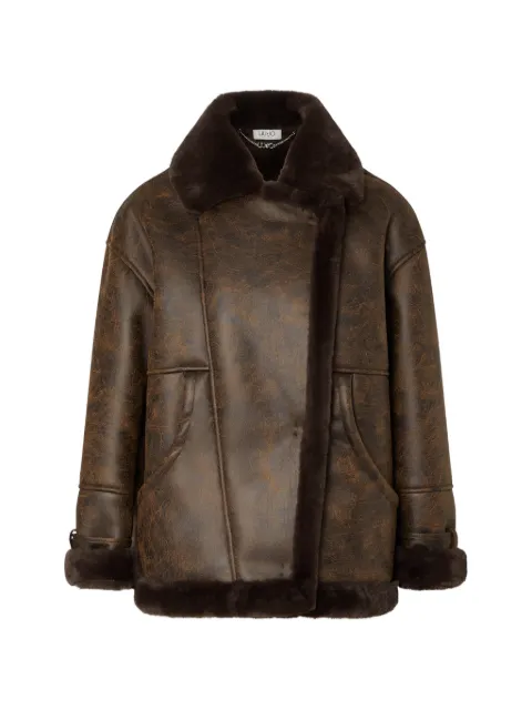 LIU JO Aviator jacket Brown WF6328E1152