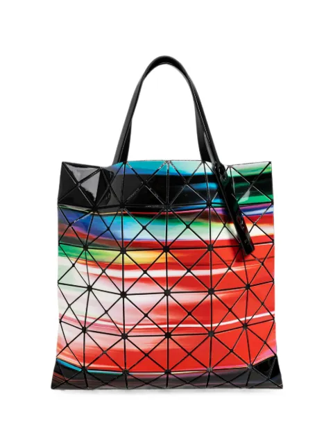 Bao Bao Issey Miyake Warp geometric-panel tote bag Red BB68AG802