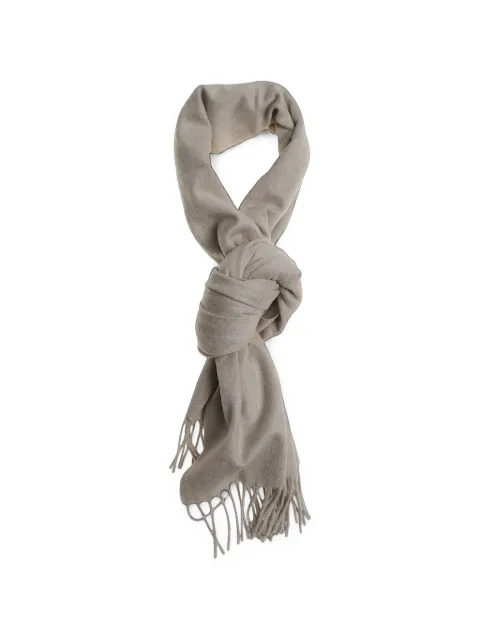 Lardini fringed cashmere scarf Neutrals CNSC100CN67177