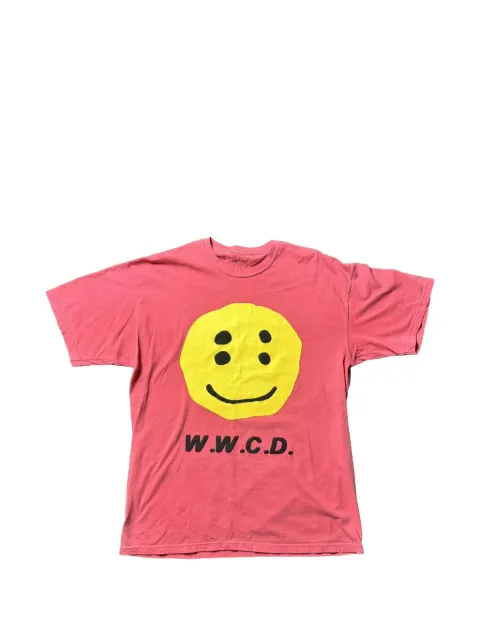 Travis Scott graphic-print t-shirt Pink CPFM87