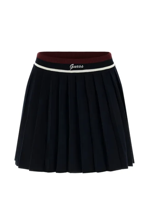 GUESS USA pleated mini skirt Blue V5BD02Z1152