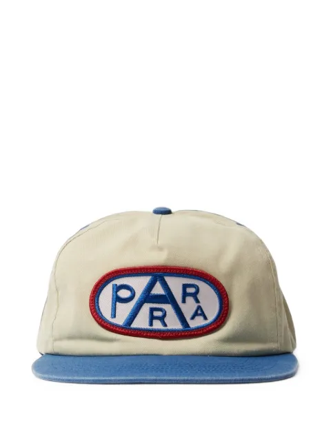 BY PARRA Gas Station logo-patch cap Neutrals 55390