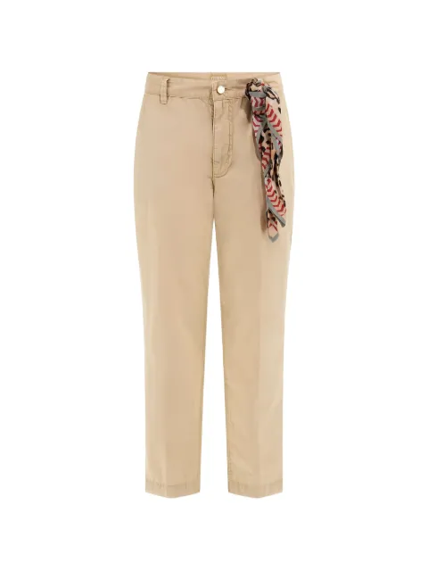 GUESS USA Candis scarf-detail trousers Neutrals W5GB04WG4NC