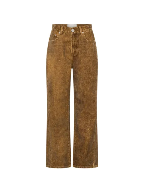 One Teaspoon Baxters acid-wash jeans Brown 27293