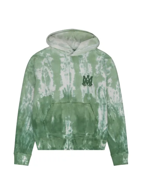AMIRI MA Logo dip-dye hoodie Green AMJYHD1020