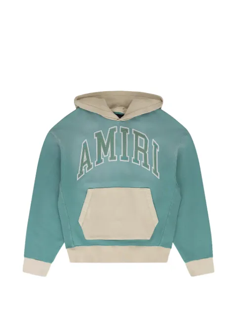 AMIRI logo-embroidered hoodie Blue AMJYHD1037