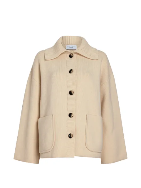 Proenza Schouler White Label Nelly button-up jacket Neutrals WL2647760KW186