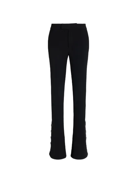 Proenza Schouler Althea pants in bi-stretch double wool Black R2646002AW175