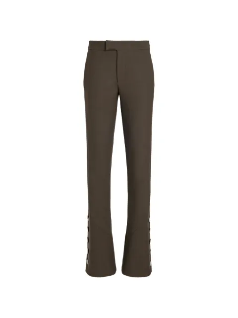 Proenza Schouler Althea pants in bi-stretch double wool Brown R2646002AW175