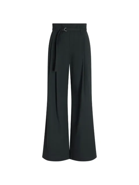 Proenza Schouler White Label Raver belted pleated trousers Green WL2646135SC127
