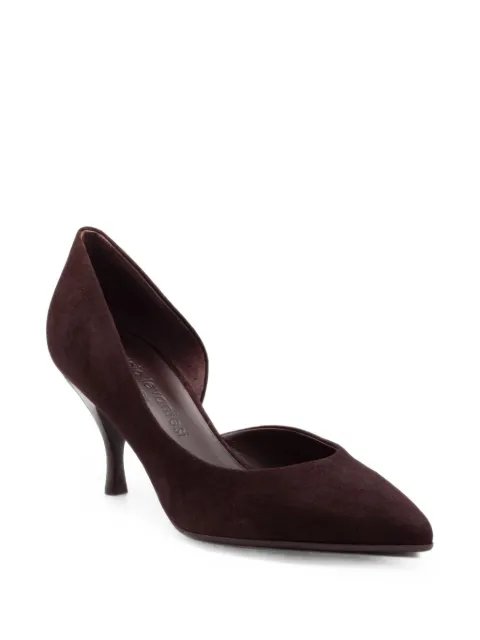 Sergio Levantesi Jada side-cutout pumps Brown JADA67CHOCOLATE