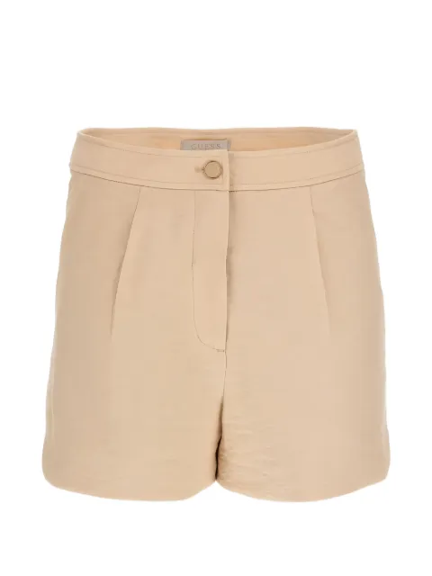 GUESS USA tailored pleated shorts Neutrals W5GD68WH5F0