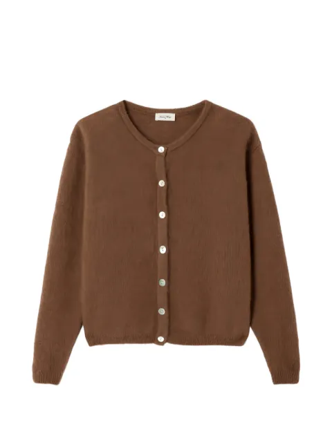 American Vintage Vitow button-front cardigan Brown VITO19E