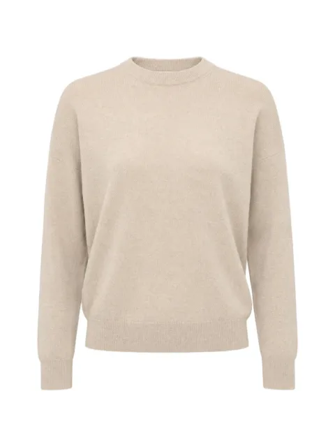 Brunello Cucinelli cashmere crewneck sweater Neutrals M12244410C077