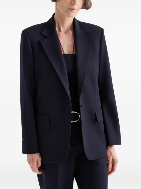 TWP Jillian single-breasted blazer Blue 16144W092