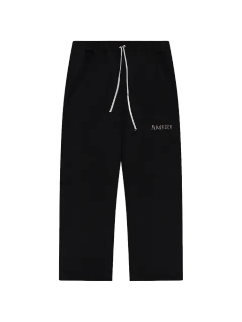 AMIRI Baroque Logo track pants Black AMJYSP1008001