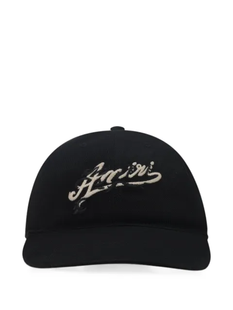 AMIRI Baroque logo baseball cap Black AMHACP1003100