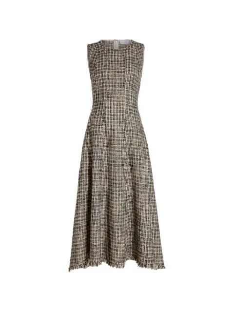 Proenza Schouler White Label Beatrix tweed midi dress Neutrals WL2643702AY226