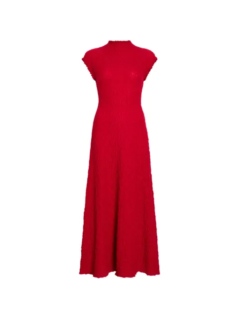 Proenza Schouler White Label maxi Cleo jersey jacquard dress Red WL2643705JC199