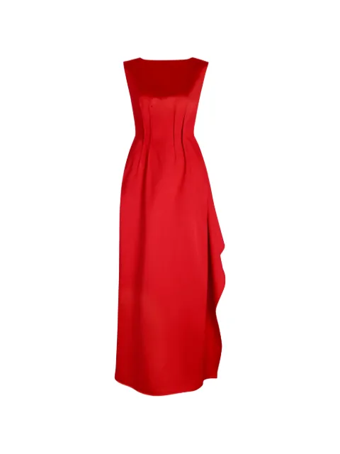 Proenza Schouler Isoria dress in solid satin Red R2643010AY154S