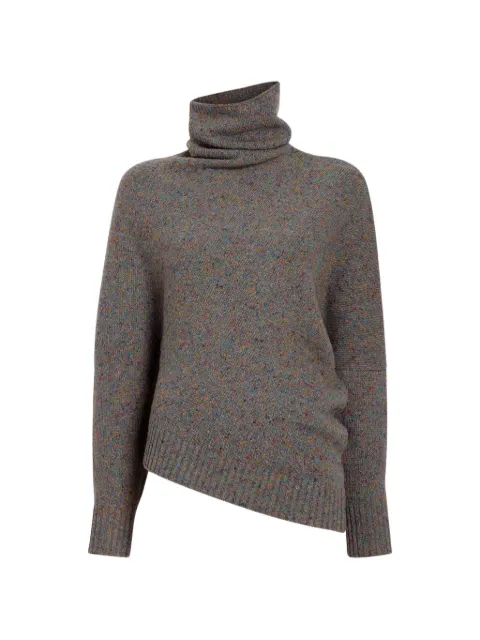 Proenza Schouler Abie sweater in Donegal knit Grey R2647425KW213