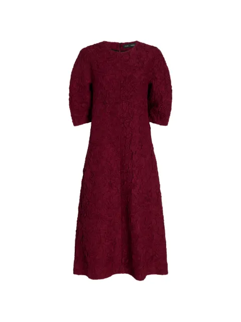 Proenza Schouler Alin dress in crushed silk Red R2643029BS186PL