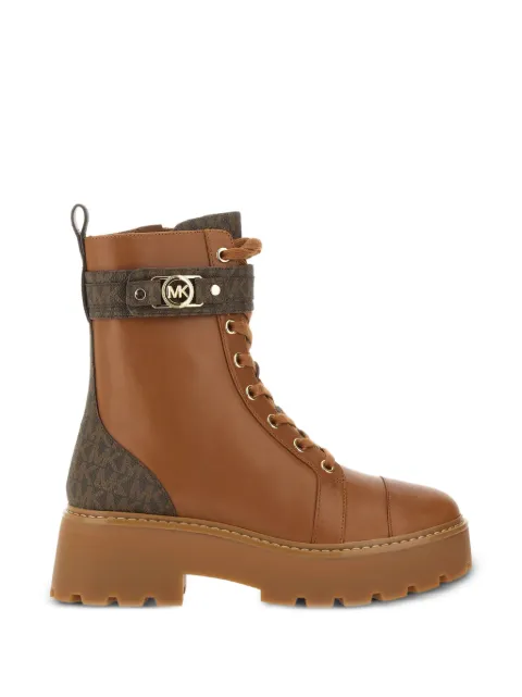 Michael Michael Kors Mandy Amphibian leather boots Brown 0T5MAFE6L