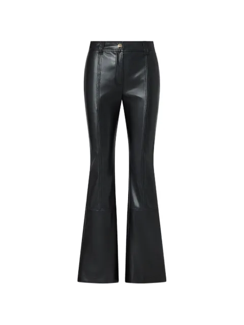 LIU JO coated fabric trousers Black CF6280E0624