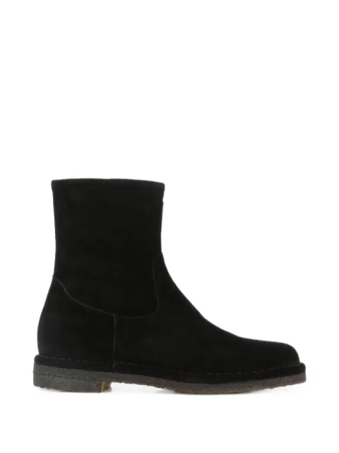 Del Carlo suede ankle boots Black 12203