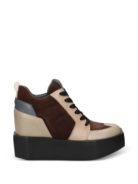 United Nude Stonecourt Mid panelled sneakers Brown STONECOURTMID