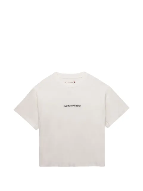 Honor The Gift slogan-print short-sleeve T-shirt Neutrals HTG260212009