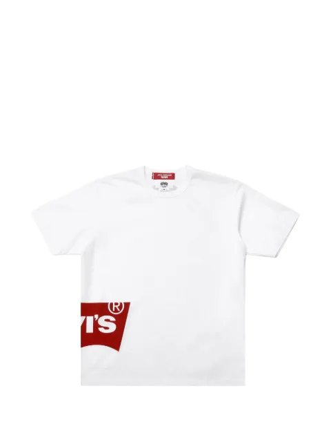 Comme Des Garçons Comme Des Garçons x Levi's logo-print T-shirt White WQT9101001