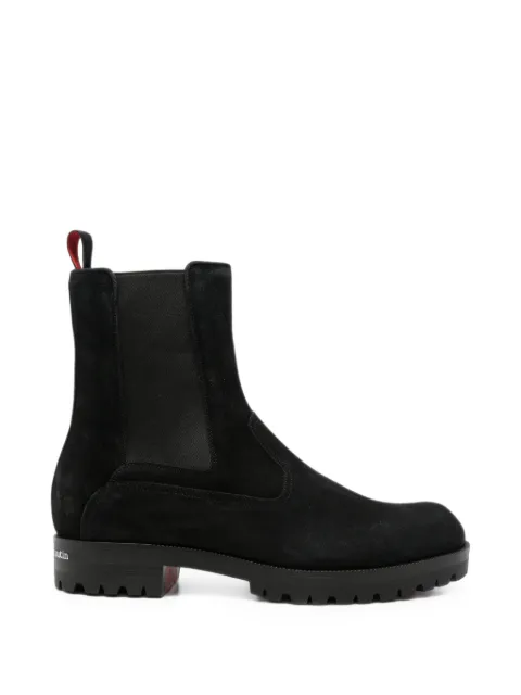 Christian Louboutin Cavernos Flat Chelsea boots Black 3260798BK01