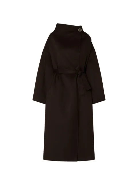 LIU JO oversized wool coat Brown CF6278T677A