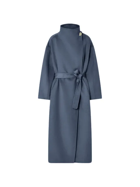 LIU JO oversized wool coat Blue CF6278T677A