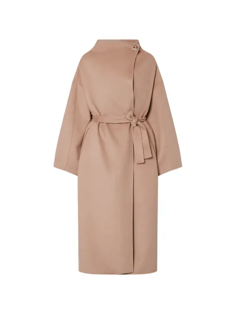 LIU JO oversized wool coat Neutrals CF6278T677A