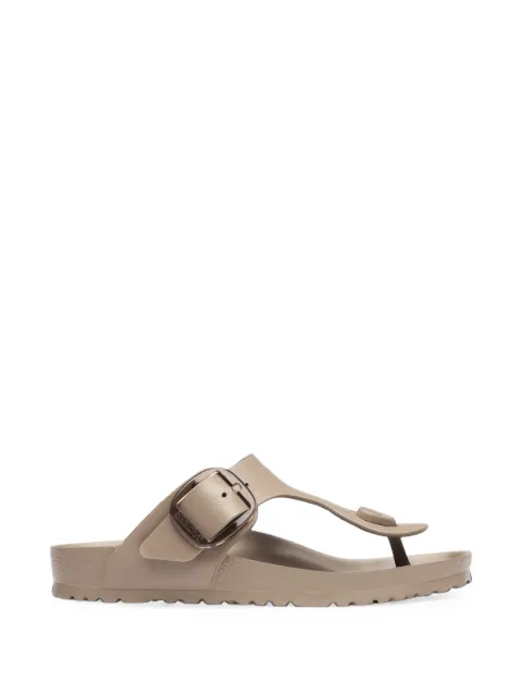 Birkenstock Gizeh Big Buckle buckle-fastening slides Brown 1033167
