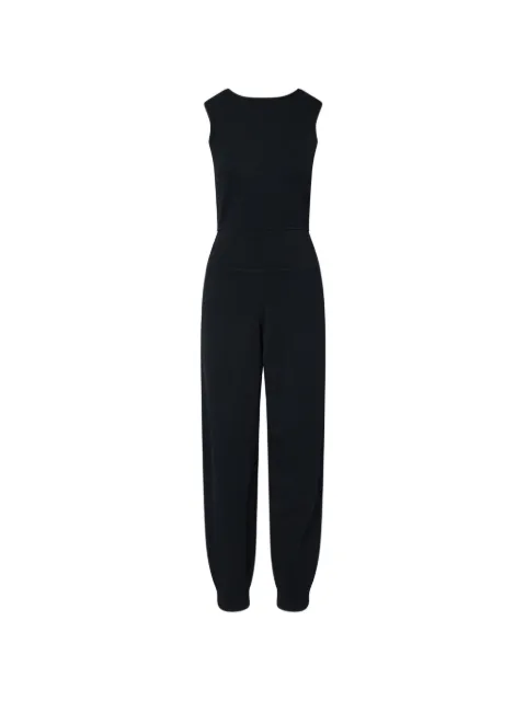 LIU JO long knitted jumpsuit Black CF6097MS55N