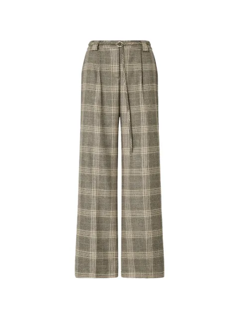 LIU JO palazzo pants with belt Grey CF6080T859A
