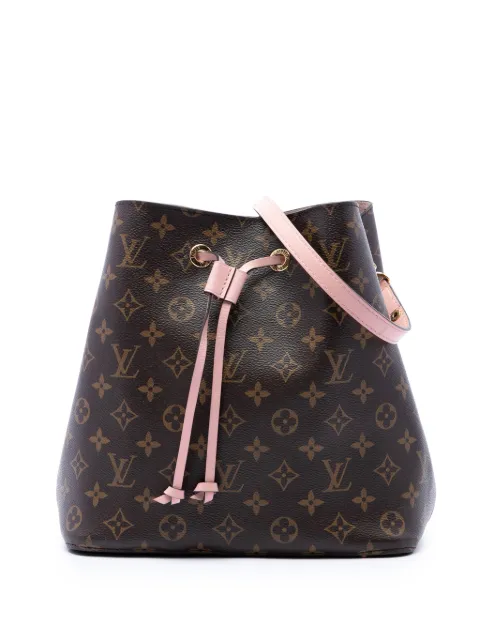 Louis Vuitton Pre-Owned 2019 Monogram Neonoe MM bucket bag Brown 6BMX74KFOJYWSWLE