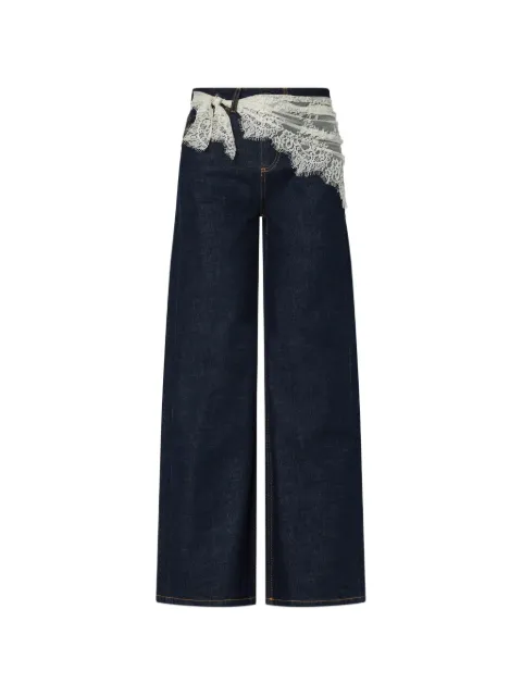 LIU JO flare jeans with bandana Blue CF6179D5082