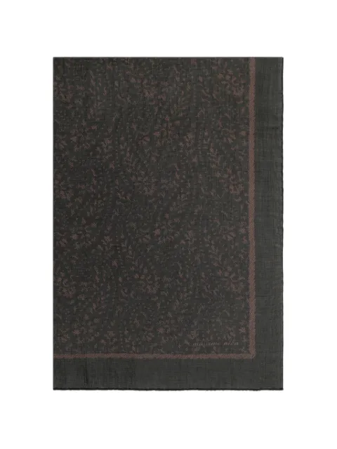 Massimo Alba paisley-print bandana Brown P30Z0BANDAT5090