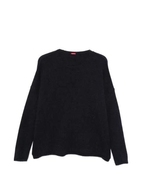Apuntob fine-knit drop-shoulder sweater Blue P1890TS998