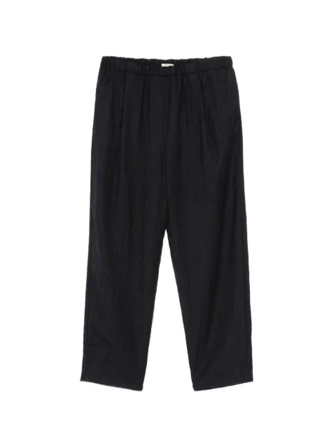 Apuntob elasticated-waist crinkled trousers Blue P1002TS990BLU